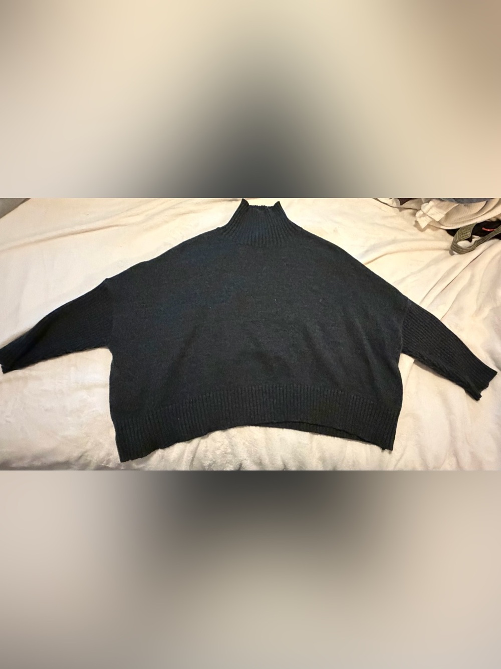 Cost Plus World Market Dark Green High Neck Sweater - One Size